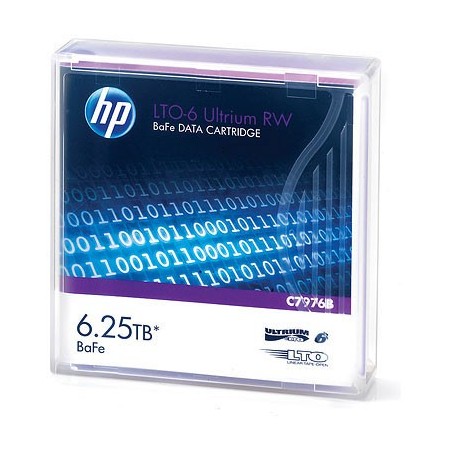 HP DATA CARTUCHO LTO-6 ULTRIUM 6.25 TB BAFE RW