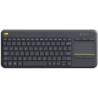 Logitech INALÁMBRICO TÁCTIL TECLADO K400 NEGRO PLUS