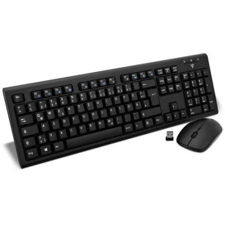 V7 TECLADO INALÁMBRICO RATÓN DESKTOP IDIOMA ALEMÁN