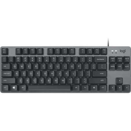 Logitech TECLADO K835 TKL GRAFITO SLATE GRIS IDIOMA ALEMÁN