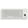 Cherry TECLADO USB ALEMÁN MX-GOLD SLIMLINE GRIS CLARO TRACKBALL