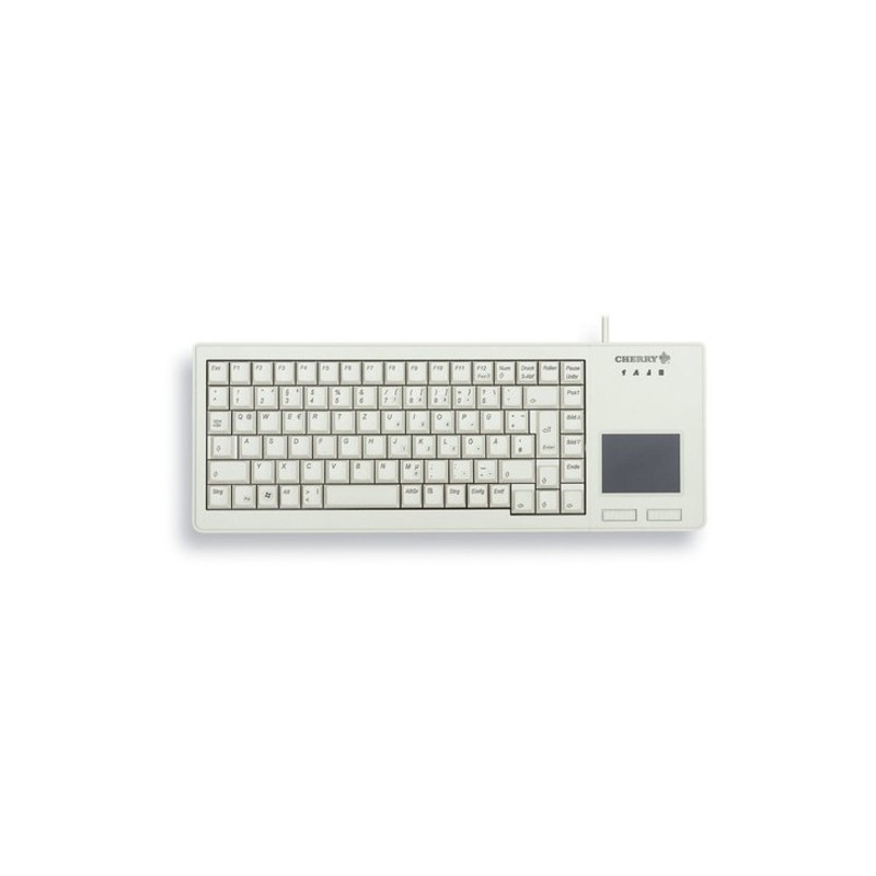 Cherry TECLADO XS PANEL TÁCTIL GRIS CLARO USB ALEMÁN