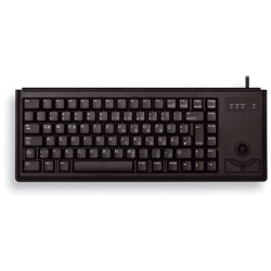 Cherry TECLADO COMPACT G84-4400 TRACKBALL USB NEGRO DIST. AMERICANO