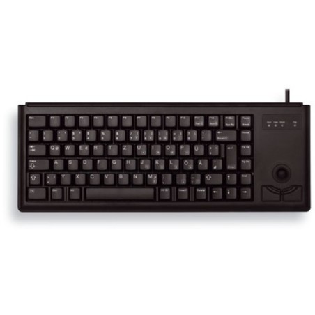 Cherry TECLADO COMPACT G84-4400 TRACKBALL USB NEGRO DIST. AMERICANO