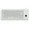 Cherry TECLADO COMPACT G84-4420 USB TRACKBALL DIST. AMERICANO GRIS