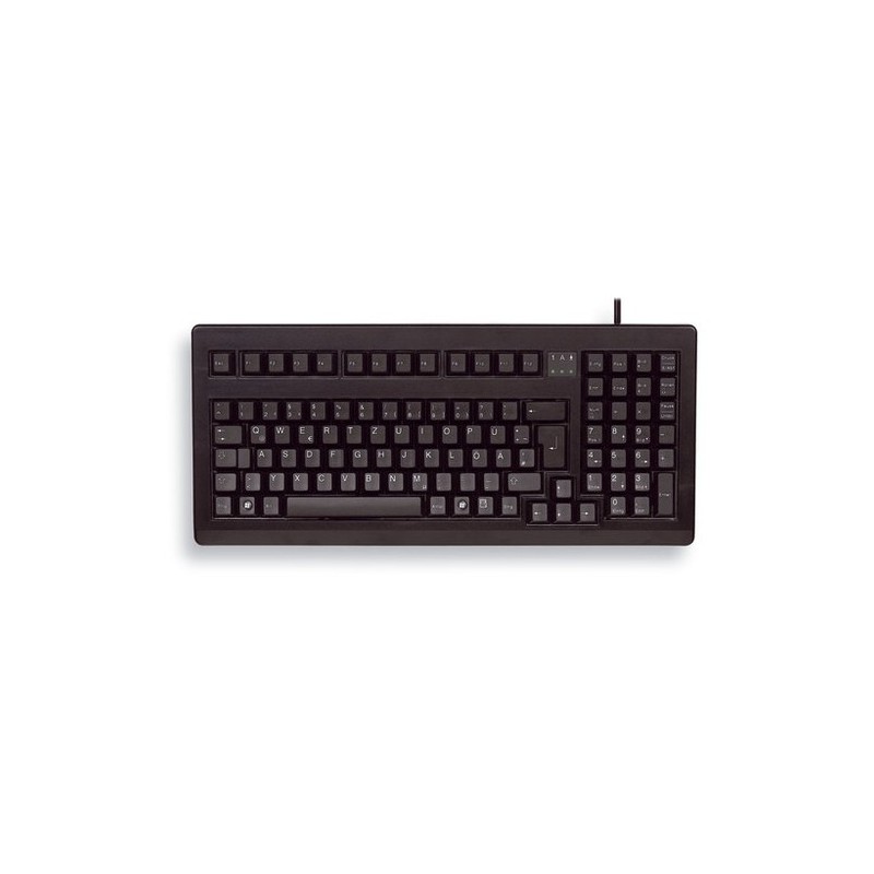 Cherry TECLADO PS2/USB W95 ALEMÁN MX GOLD 19" COMPACT NEGRO