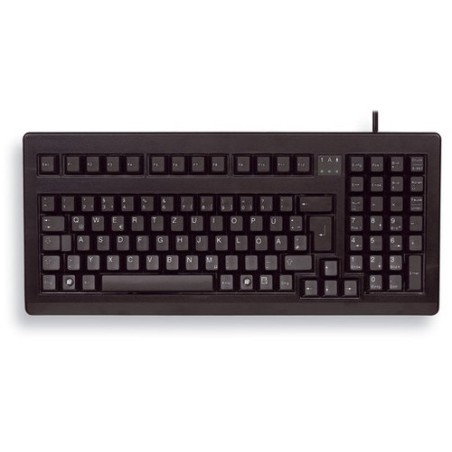 Cherry TECLADO PS2/USB W95 ALEMÁN MX GOLD 19" COMPACT NEGRO