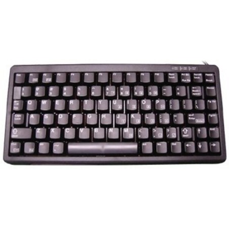 Cherry TECLADO COMPACT G84-4100 USB PS/2 IDIOMA SUIZO NEGRO