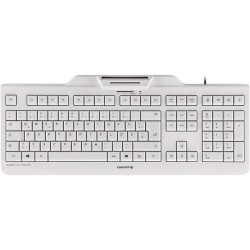 Cherry TECLADO KC 1000 SC BLANCO-GRIS USB ALEMÁN