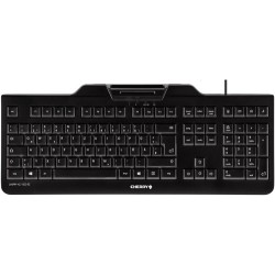 Cherry TECLADO KC 1000 SC NEGRO USB ALEMÁN