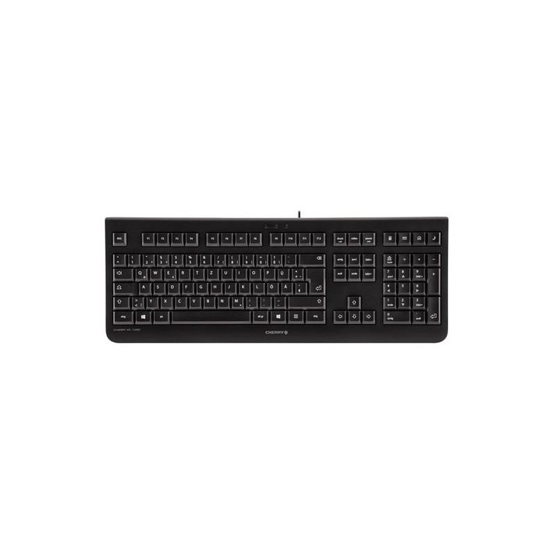 Cherry TECLADO KC 1000 NEGRO USB IDIOMA SUIZO