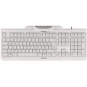 Cherry TECLADO KC 1000 SC BLANCO-GRIS USB IDIOMA INGLÉS