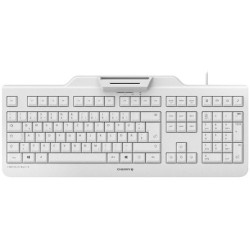 Cherry TECLADO SECURE BOARD 1.0 GRIS CONTACTLESS SMARTCARD ALEMÁN