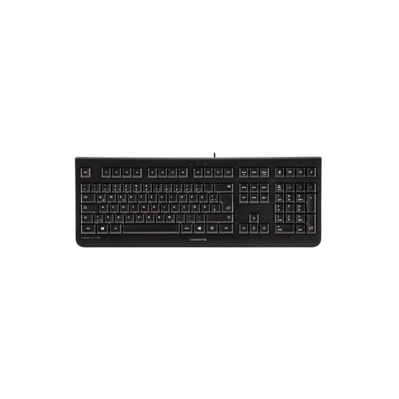 Cherry TECLADO KC 1000 NEGRO USB IDIOMA ITALIANO