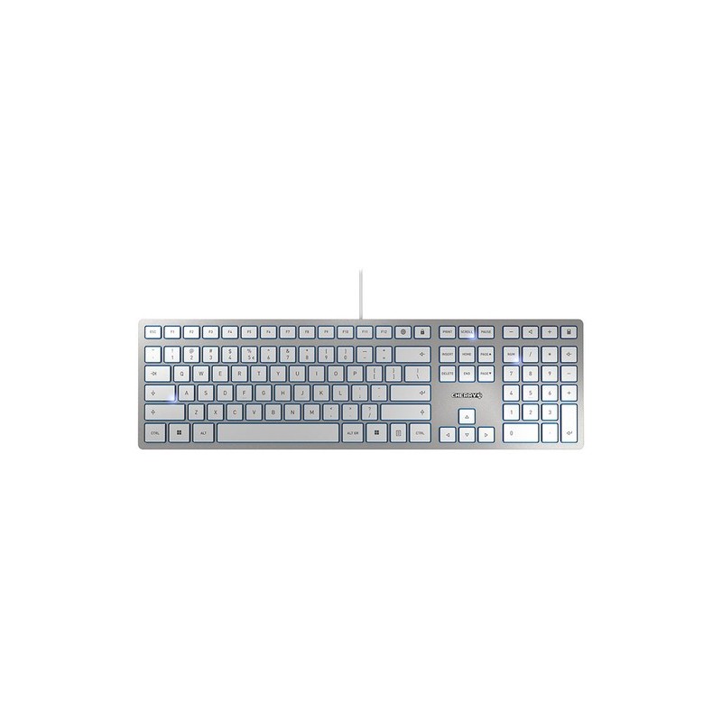 Cherry TECLADO KC 6000 SLIM USB US IDIOMA INGLÉS