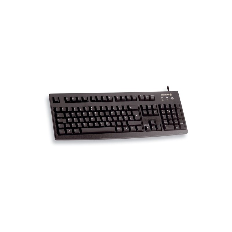 Cherry TECLADO USB W95 ALEMÁN NTK NEGRO