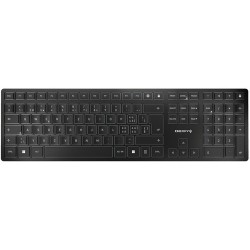 Cherry TECLADO KW 9100 SLIM INALÁMBRICO NEGRO IDIOMA SUIZO