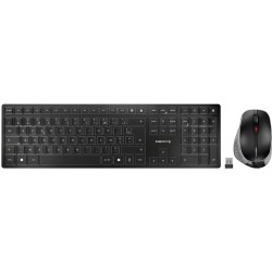 Cherry TECLADO DW 9500 SLIM COMBO INALÁMBRICO NEGRO IDIOMA FRANCÉS