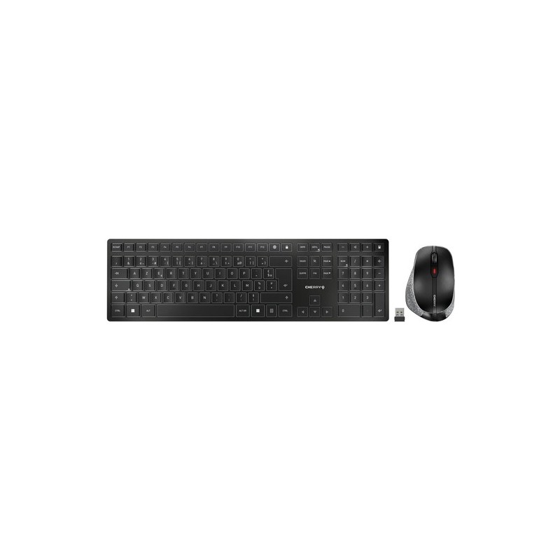 Cherry TECLADO DW 9500 SLIM COMBO INALÁMBRICO NEGRO IDIOMA FRANCÉS