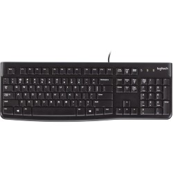 Logitech TECLADO K120 PARA BUSINESS NEGRO IDIOMA HEBREO