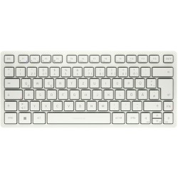 Cherry TECLADO KW 7100 MINI INALÁMBRICO BLUETOOTH BLANCO IDIOMA ALEMÁN