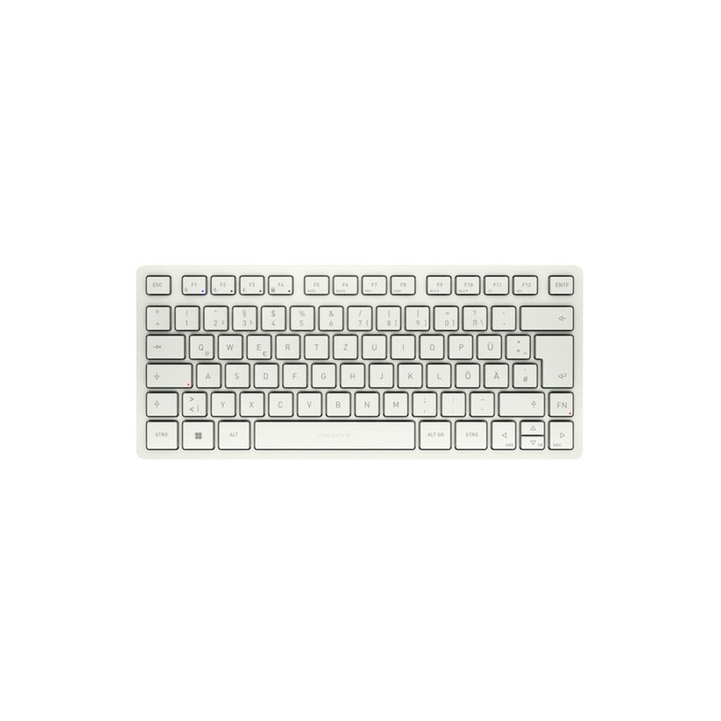 Cherry TECLADO KW 7100 MINI INALÁMBRICO BLUETOOTH BLANCO IDIOMA ALEMÁN