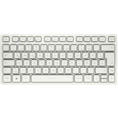 Cherry TECLADO KW 7100 MINI INALÁMBRICO BLUETOOTH BLANCO IDIOMA ALEMÁN