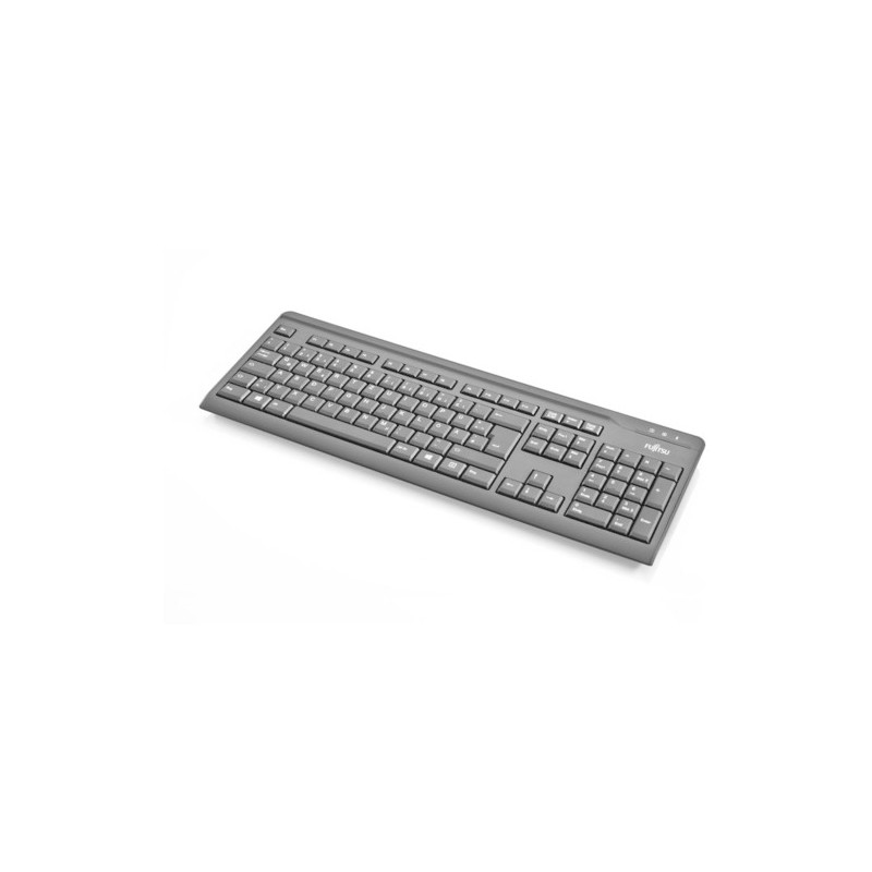 Fujitsu TECLADO KB410 USB NEGRO NO SLIM IDIOMA NORUEGO