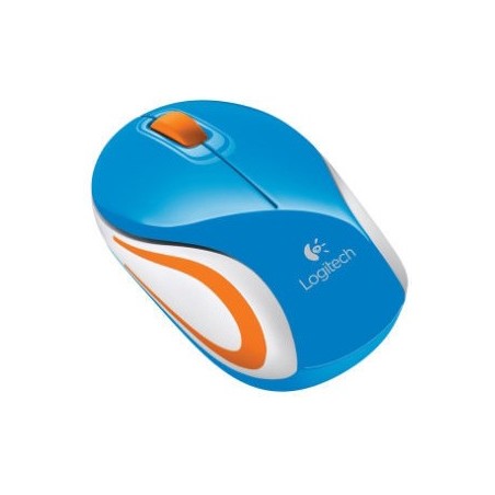 Logitech INALÁMBRICO MINI RATÓN M187 AZUL