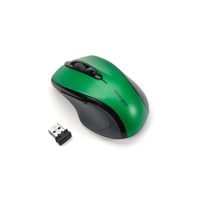 Kensington RATON INALAMBRICO MEDIANO USB. PRO FIT. VERDE