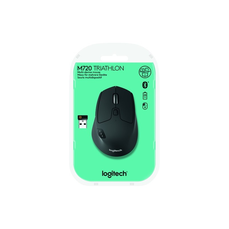 Logitech RATÓN INALAMBRICO M720 TRIATHLON 2.4GHZ BLUETOOTH