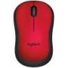 Logitech M220 SILENT ROJO 2.4GHZ M-R0061