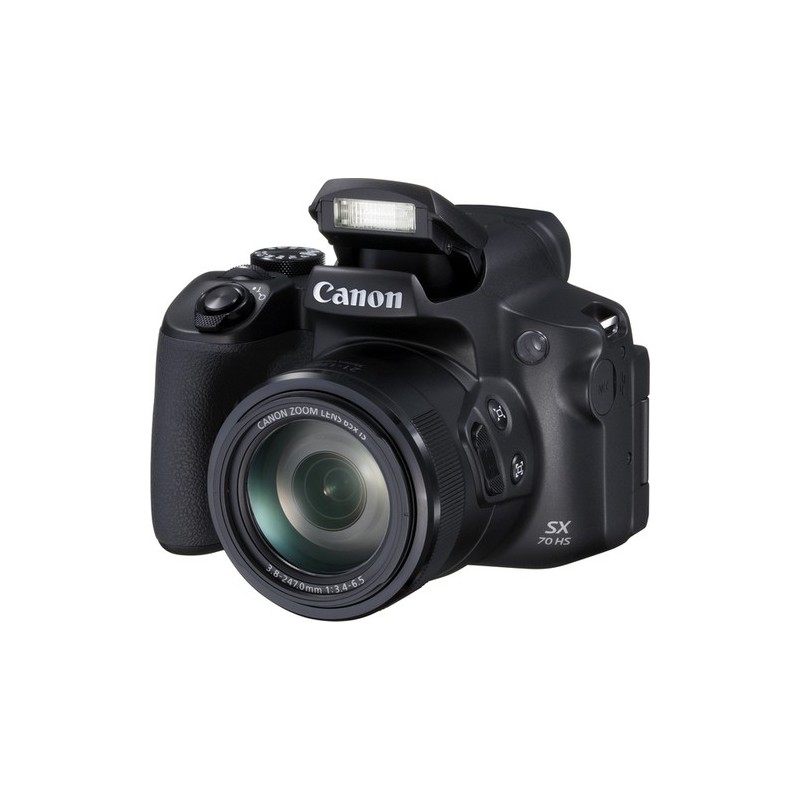 Canon CÁMARA POWERSHOT SX70 HS NEGRO 20.3MP 3" 65XZOOM FHD 5.7FPS