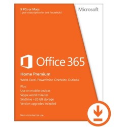 Microsoft OFFICE 365 HOME PREMIUM TODOS LOS IDIOMAS PKLIC 1 AÑO ONLIN