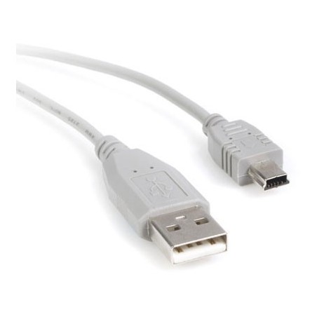 StarTech CABLE 15CM ADAPTADOR MINI USB B MACHO A USB A MACHO GRIS