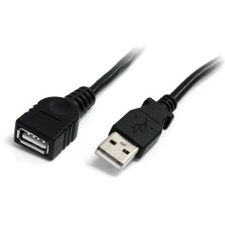 StarTech CABLE 1 8M EXTENSION ALARGADOR USB 2.0 MACHO A HEMBRA USB A