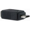 StarTech ADAPTADOR MINI USB B HEMBRA A MICRO USB B MACHO NEGRO