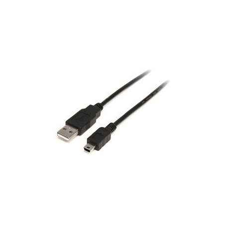 StarTech CABLE 1M ADAPTADOR MINI USB B MACHO A USB A MACHO NEGRO