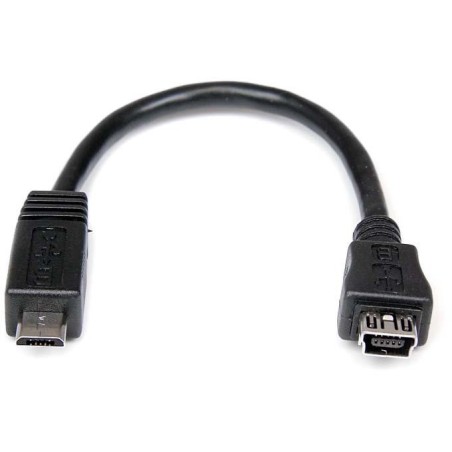 StarTech CABLE 15CM ADAPTADOR MICRO USB A MINI USB MACHO A HEMBRA