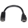 StarTech CABLE 15CM ADAPTADOR MICRO USB A MINI USB MACHO A HEMBRA