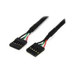 StarTech CABLE 60CM IDC 5 PIN A PLACA BASE INTERNO HEMBRA A HEMBRA