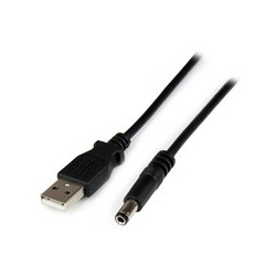 StarTech CABLE 1M CORRIENTE USB A DC 5V BARRIL TIPO N 5 5 MM