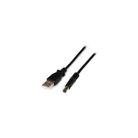 StarTech CABLE 1M CORRIENTE USB A DC 5V BARRIL TIPO N 5 5 MM