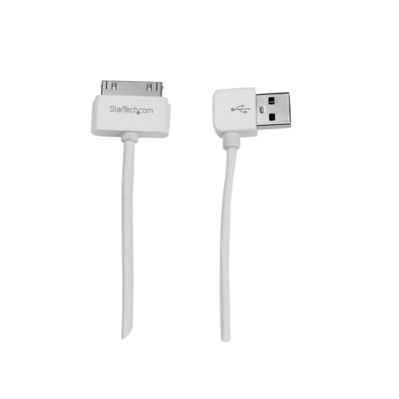 StarTech CABLE CONECTOR DOCK IPHONE IPOD IPAD A USB ANGULO DERECHO