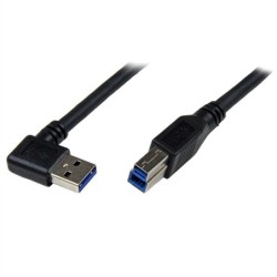 StarTech CABLE 1M USB 3.0 USB B MACHO A USB A MACHO EN ANGULO DERECHO