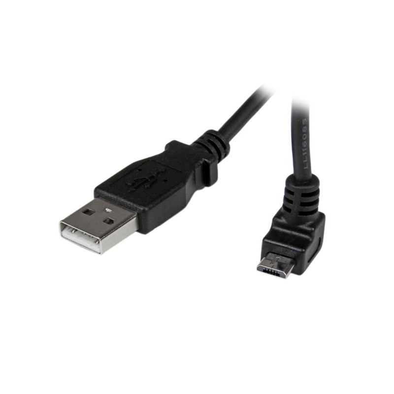 StarTech 1M ANGLED MICRO USB CABLE USB A ÁNGULO HACIA ARRIBA MICRO US