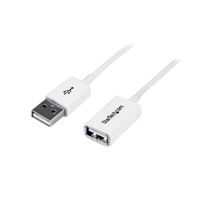 StarTech CABLE 3M EXTENSION ALARGADOR USB 2.0 MACHO A HEMBRA BLANCO