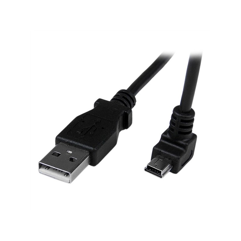 StarTech 2M ANGLED MINI USB CABLE USB A DOWN ANGLE MINI USB CABLE