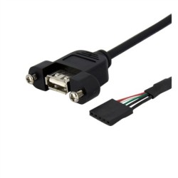 StarTech 91CM USBA TO HEADER PANEL MOUNT ADAPTADOR CABLE - USB A PORT