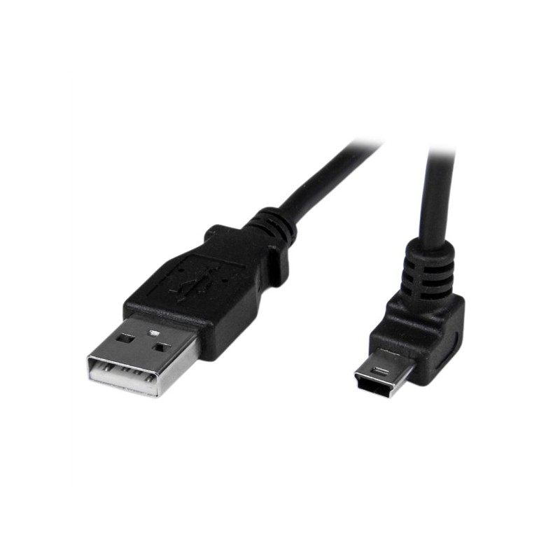 StarTech 1M ANGLED MINI USB CABLE - USB A ÁNGULO HACIA ARRIBA MINI US